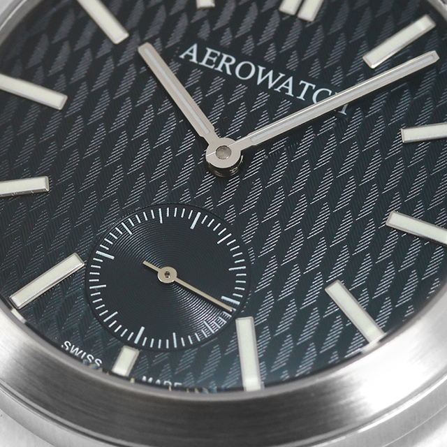 アエロウォッチ 手巻き 懐中時計 ブランド メンズ レディース 数量限定 AEROWATCH 50829-AA05 アナログ ブラック 黒 スイス製_3