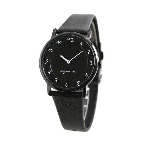 アニエスベー FCSK931 マルチェロ 腕時計 レディース 革 ブラック