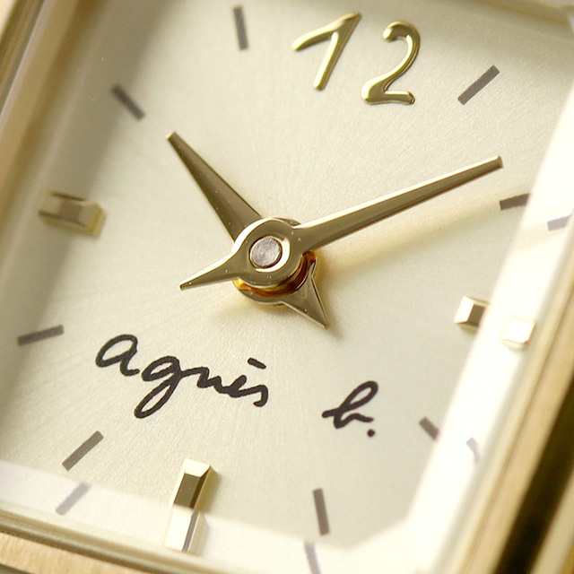 アニエスベー マルチェロ ヴィンテージミニスクエア クオーツ 腕時計 ブランド レディース agnes b. FCSK902 アナログ ゴールド  ブラックの通販はau PAY マーケット - 腕時計のななぷれ | au PAY マーケット－通販サイト