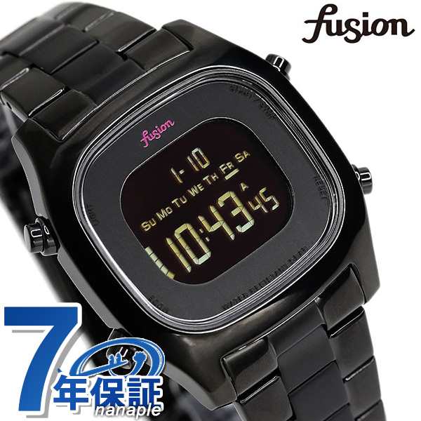 シール付き セイコー アルバ フュージョン Fusion 80s デジタル メンズ レディース 腕時計 Afsm401 Seiko スクエア オールブラックの通販はau Pay マーケット 腕時計のななぷれ