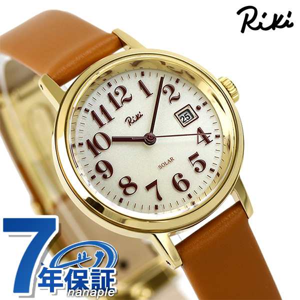セイコー アルバ リキ スタンダード ソーラー レディース 腕時計 AKQD402 SEIKO ALBA Riki シルバー ブラウンの通販は