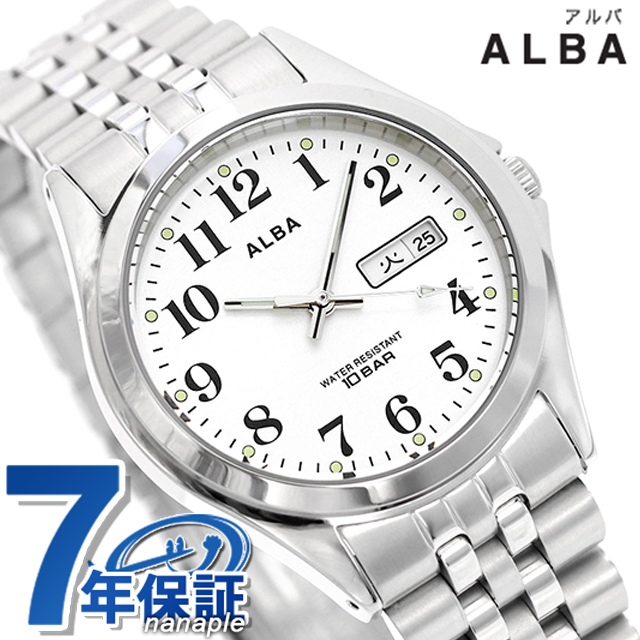 セイコー アルバ クオーツ 腕時計 メンズ SEIKO ALBA AQGK472 アナログ シルバーの通販は