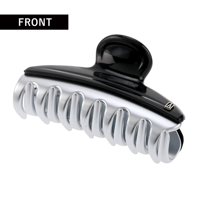 アレクサンドル ドゥ パリ ヘアクリップ レディース ブランド ALEXANDRE DE PARIS ヴァンドームMクリップ ICCM-15571-02-N4 NOIR B ヘアアクセサリー_1
