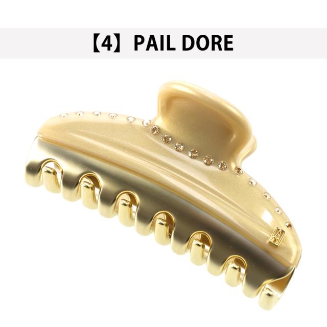 アレクサンドルドゥパリ　スワロフスキー付き　L ゴールド ヘアクリップ アレクサンドル ドゥ パリ ヘアクリップ レディース ブランド