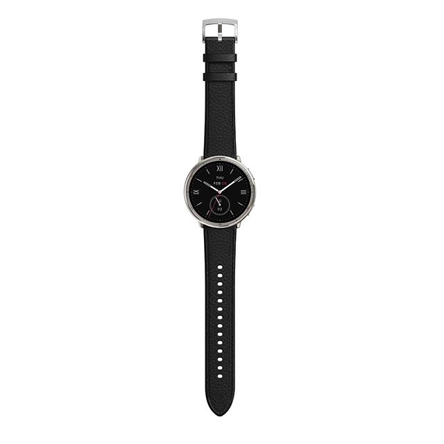 アマズフィット Active 2 プレミアム 充電式クォーツ スマートウォッチ ブランド メンズ レディース Bluetooth 替えベルト Amazfit SP170073-C225 デジタル シルバー_2