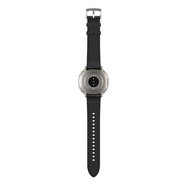 アマズフィット Active 2 プレミアム 充電式クォーツ スマートウォッチ ブランド メンズ レディース Bluetooth 替えベルト Amazfit SP170073-C225 デジタル シルバー_3