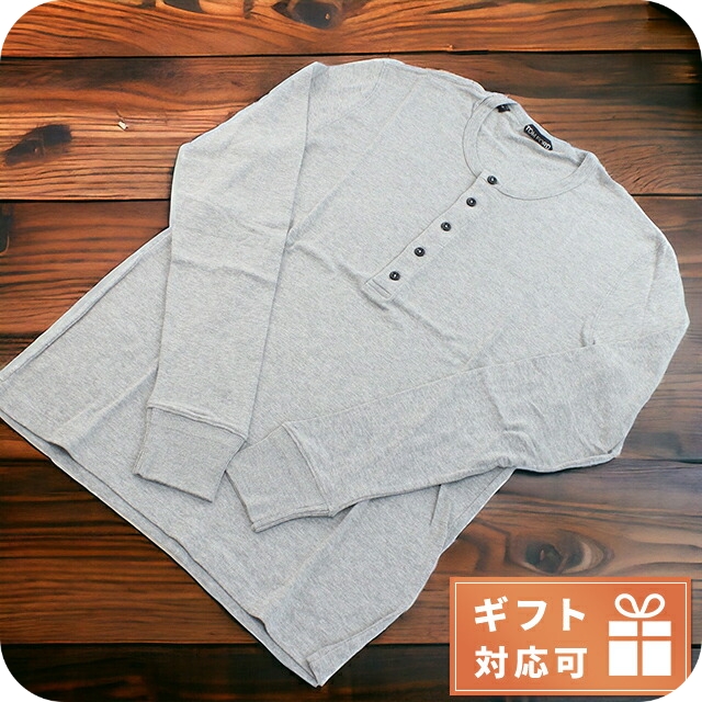 トム フォード 長袖Ｔシャツ メンズ ブランド TOM FORD ポルトガル BY281 グレー系 ウェア 選べるモデル