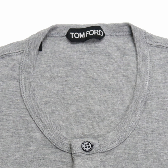トム フォード 長袖Ｔシャツ メンズ ブランド TOM FORD ポルトガル BY281 グレー系 ウェア 選べるモデル_5