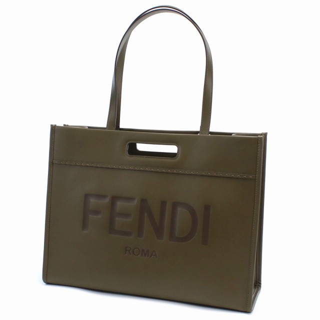 フェンディ トートバッグ メンズ FENDI カーフレザー イタリア