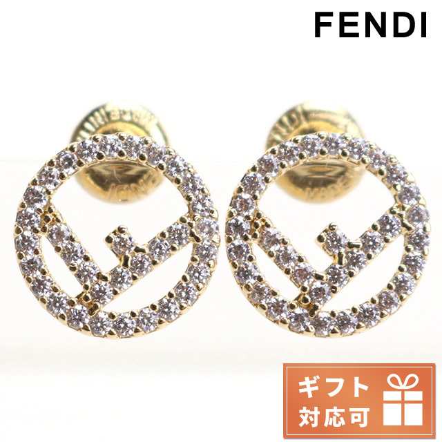 フェンディ ピアス レディース FENDI イタリア 8AG738 クリア系