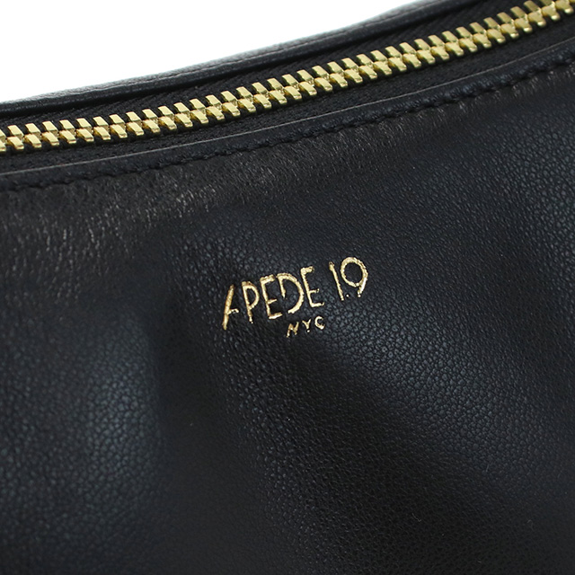 アペードモッド ハンドバッグ レディース ブランド APEDE MOD TRIANGLE TOTE BLACK ブラック バッグ_6