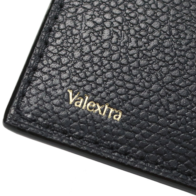 ヴァレクストラ 三折財布小銭入付き レディース ブランド VALEXTRA イタリア V8L26 ブラック 財布_6