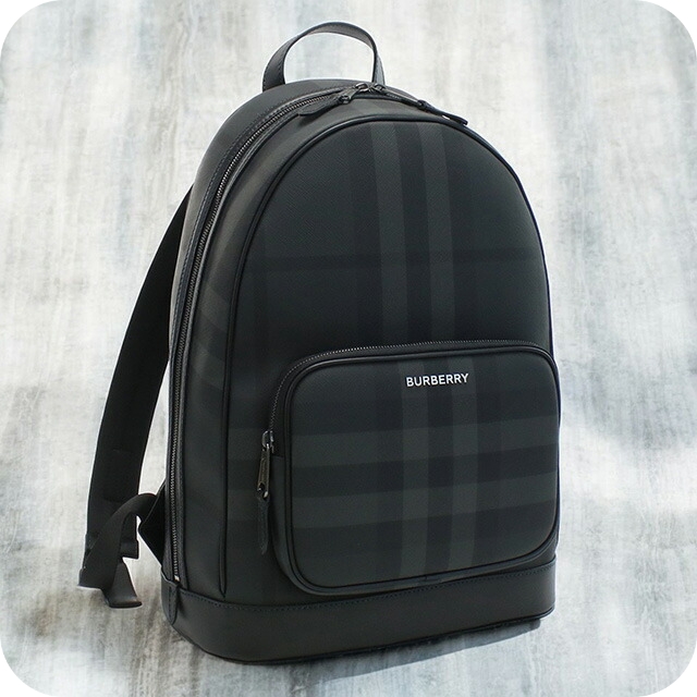 バーバリー リュック メンズ ブランド BURBERRY ルーマニア 8065630 CHARCOAL グレー系 バッグ