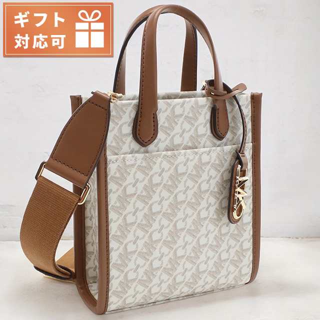 マイケル・コース トートバッグ レディース ブランド MICHAEL KORS GIGI インドネシア 32H3G3GC4B VANILLA-LUGG ホワイト系 ブラウン系