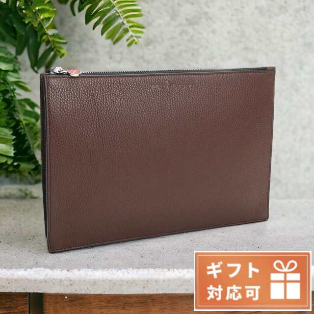 キートン クラッチバッグ メンズ Kiton LEATHER レザー UBN001 TESTA