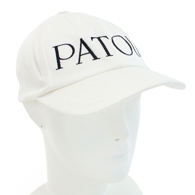 パトゥ キャップ ユニセックス ブランド PATOU ブルガリア AC0400132 CREAM ホワイト系 帽子 選べるモデル_2