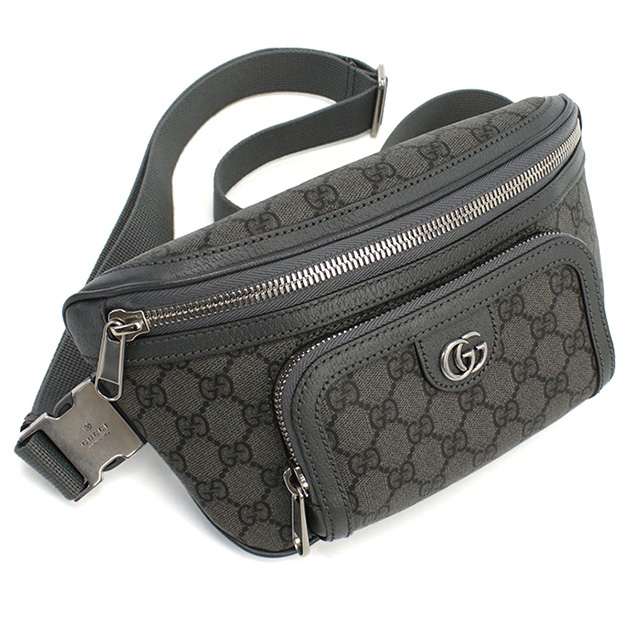 グッチ ボディバッグ メンズ ブランド GUCCI イタリア 733868 グレー系 バッグ_5