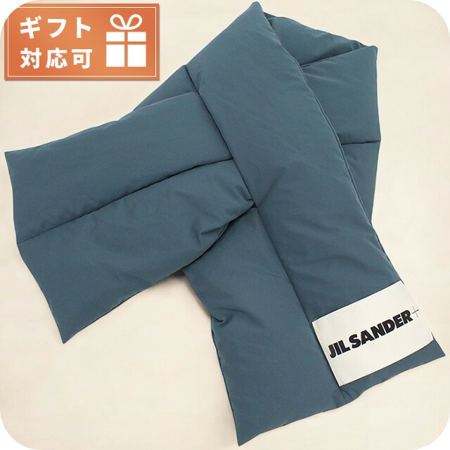 ジル サンダー マフラー レディース ブランド JIL SANDER イタリア J47TE0001 ブルー系 小物