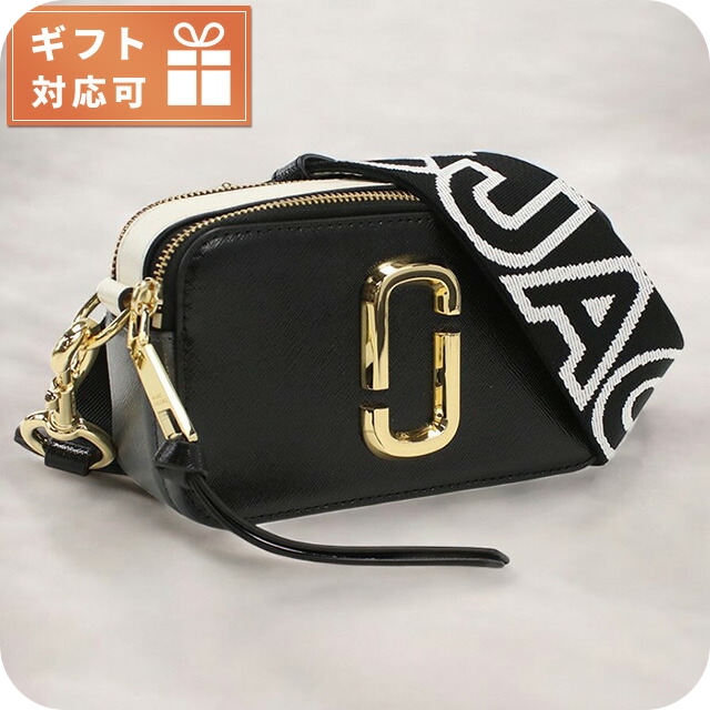 マーク・ジェイコブス 斜め掛け ショルダーバッグ レディース ブランド MARC JACOBS THE SNAPSHOT フィリピン 2S3HCR500H03 BLACK-MULTI ブラック バッグ