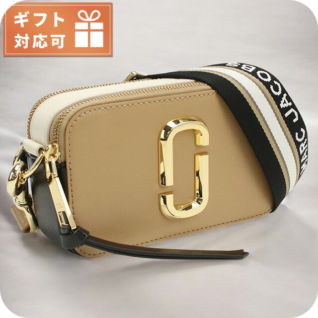 マーク・ジェイコブス 斜め掛け ショルダーバッグ レディース ブランド MARC JACOBS THE SNAPSHOT ベトナム 2S3HCR500H03 CAMEL MULTI ブラウン系 マルチカラー バッグ