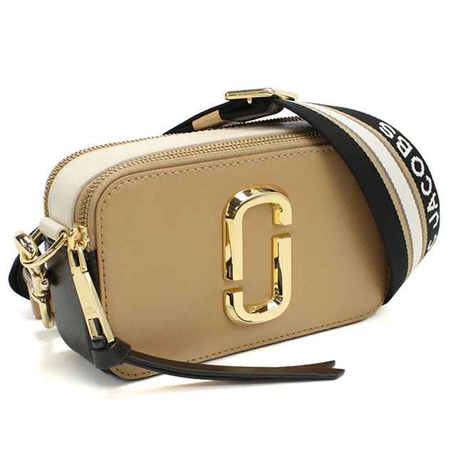 マーク・ジェイコブス 斜め掛け ショルダーバッグ レディース ブランド MARC JACOBS THE SNAPSHOT ベトナム 2S3HCR500H03 CAMEL MULTI ブラウン系 マルチカラー バッグ マーク・ジェイコブス 斜め掛け ショルダーバッグ レディース ブランド