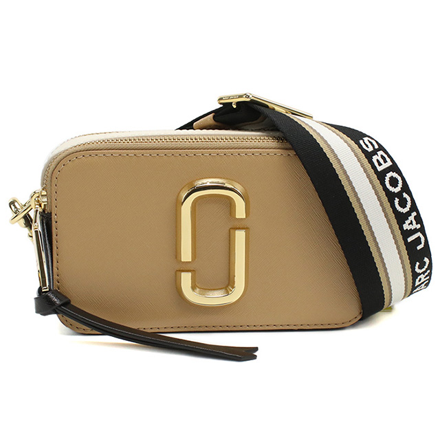 マーク・ジェイコブス 斜め掛け ショルダーバッグ レディース ブランド MARC JACOBS THE SNAPSHOT ベトナム 2S3HCR500H03 CAMEL MULTI ブラウン系 マルチカラー バッグ_5