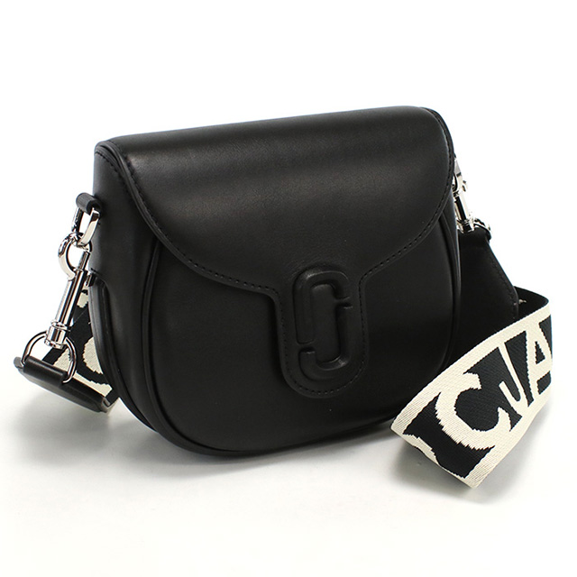 マーク・ジェイコブス 斜め掛け ショルダーバッグ レディース ブランド MARC JACOBS THE SMALL SADDLE BAG レザー ベトナム 2S3HMS003H03 BLACK ブラック バッグ_5