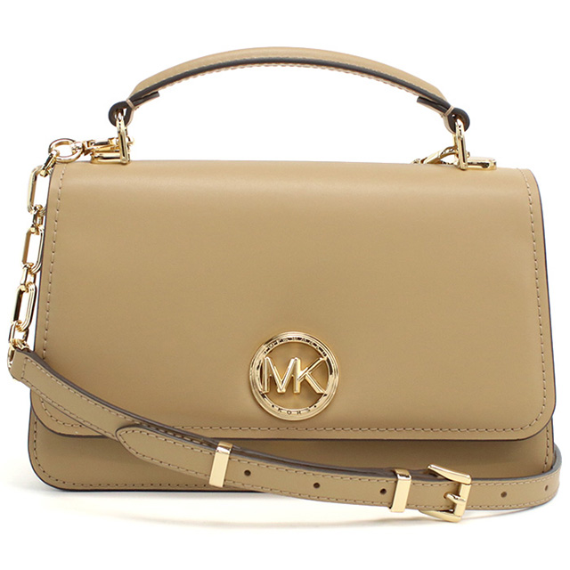 マイケル・コース ハンドバッグ レディース ブランド MICHAEL KORS DELANCEY レザー カンボジア 30T4GD8S6L CAMEL ベージュ系 バッグ_1