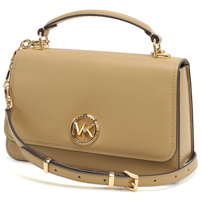 マイケル・コース ハンドバッグ レディース ブランド MICHAEL KORS DELANCEY レザー カンボジア 30T4GD8S6L CAMEL ベージュ系 バッグ_2