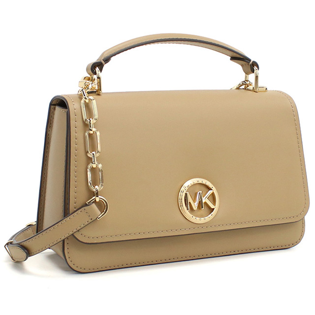 マイケル・コース ハンドバッグ レディース ブランド MICHAEL KORS DELANCEY レザー カンボジア 30T4GD8S6L CAMEL ベージュ系 バッグ_3
