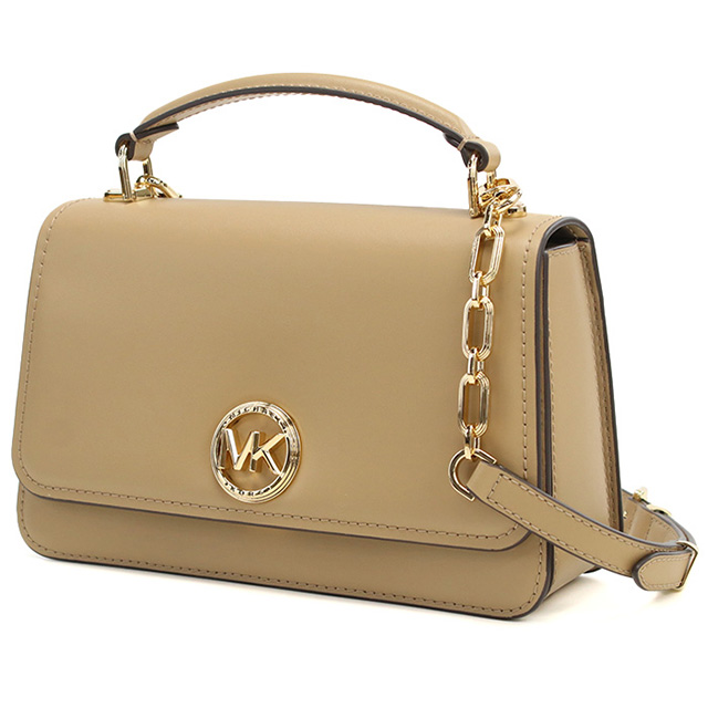 マイケル・コース ハンドバッグ レディース ブランド MICHAEL KORS DELANCEY レザー カンボジア 30T4GD8S6L CAMEL ベージュ系 バッグ_5