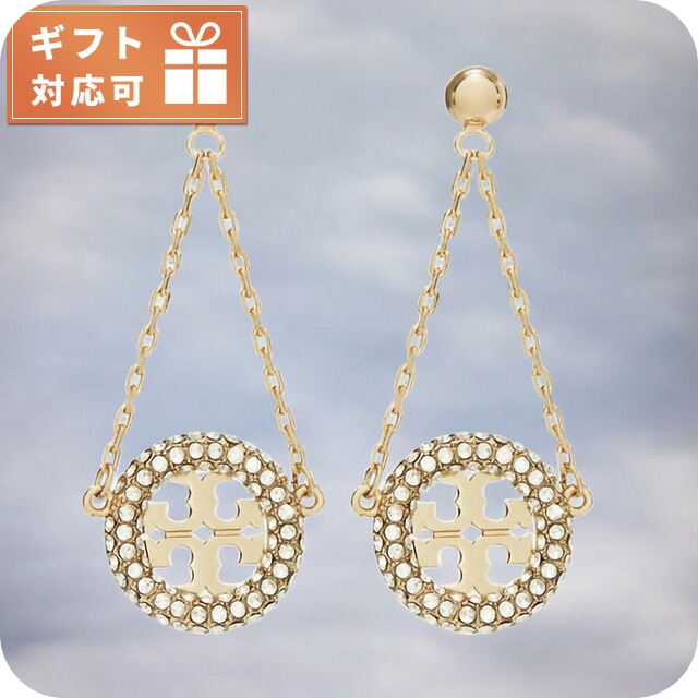 トリーバーチ ピアス レディース ブランド TORY BURCH MILLER 153690 TORY GOLD-CRYSTA ゴールド系 アクセサリーの通販は 14,470円