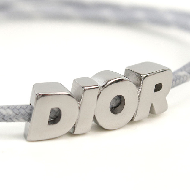 ディオール ブレスレット メンズ ブランド Christian Dior ポルトガル B2441 グレー系 シルバー系 アクセサリー_4