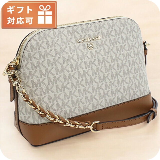 マイケル・コース 斜め掛け ショルダーバッグ レディース ブランド MICHAEL KORS JET SET CHARM フィリピン 32T1GT9C3B VANILLA-ACRN ホワイト系 バッグ