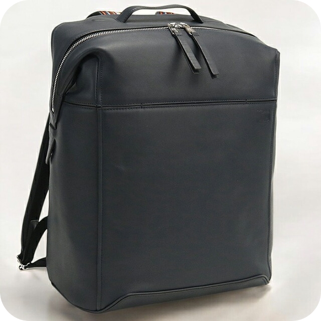 ポール・スミス リュック メンズ ブランド Paul Smith レザー タイ M1A7901 BLUE ネイビー系 バッグ