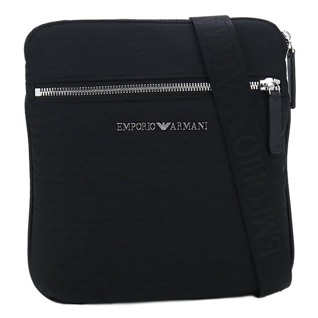 エンポリオ・アルマーニ 斜め掛け ショルダーバッグ メンズ ブランド EMPORIO ARMANI Y4M425 BLACK-BLACK ブラック バッグ_1