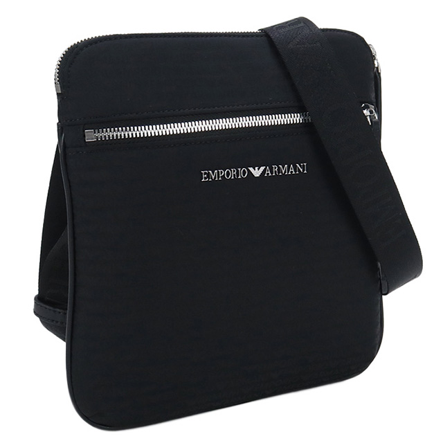 エンポリオ・アルマーニ 斜め掛け ショルダーバッグ メンズ ブランド EMPORIO ARMANI Y4M425 BLACK-BLACK ブラック バッグ_3