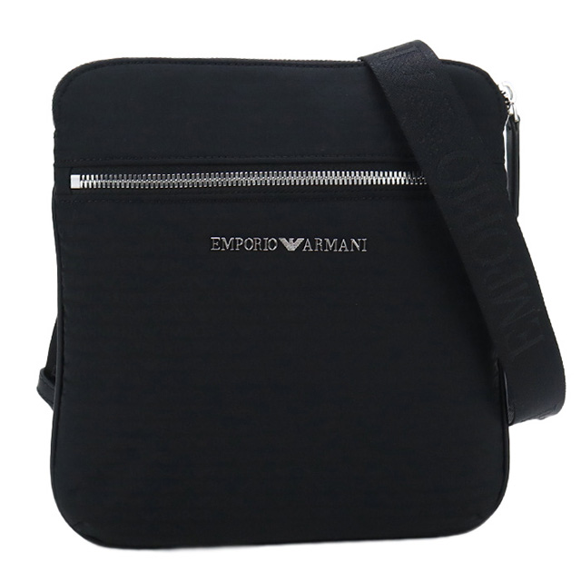 エンポリオ・アルマーニ 斜め掛け ショルダーバッグ メンズ ブランド EMPORIO ARMANI Y4M425 BLACK-BLACK ブラック バッグ_4