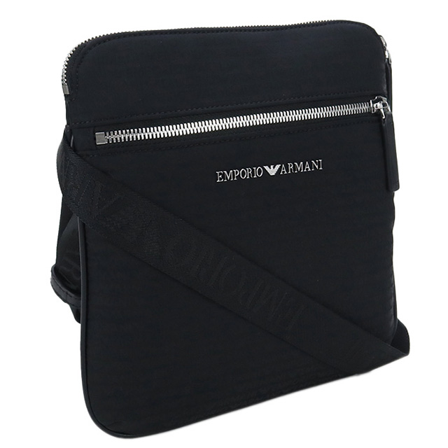 エンポリオ・アルマーニ 斜め掛け ショルダーバッグ メンズ ブランド EMPORIO ARMANI Y4M425 BLACK-BLACK ブラック バッグ_5