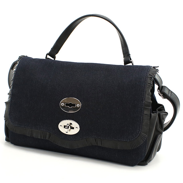 ザネラート ハンドバッグ レディース ブランド ZANELLATO レザー 6120 DENIM バッグ 軽量 小さめ 手提げ 高級 おしゃれ プレゼント 女性 実用的 かわいい_2
