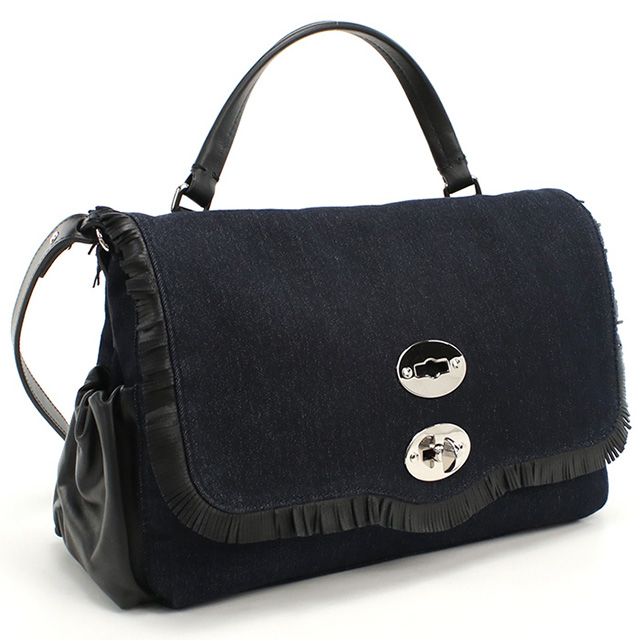ザネラート ハンドバッグ レディース ブランド ZANELLATO レザー 6120 DENIM バッグ 軽量 小さめ 手提げ 高級 おしゃれ プレゼント 女性 実用的 かわいい_3