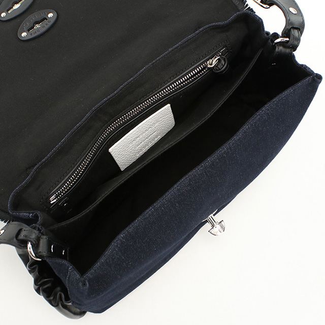 ザネラート ハンドバッグ レディース ブランド ZANELLATO レザー 6120 DENIM バッグ 軽量 小さめ 手提げ 高級 おしゃれ プレゼント 女性 実用的 かわいい_5