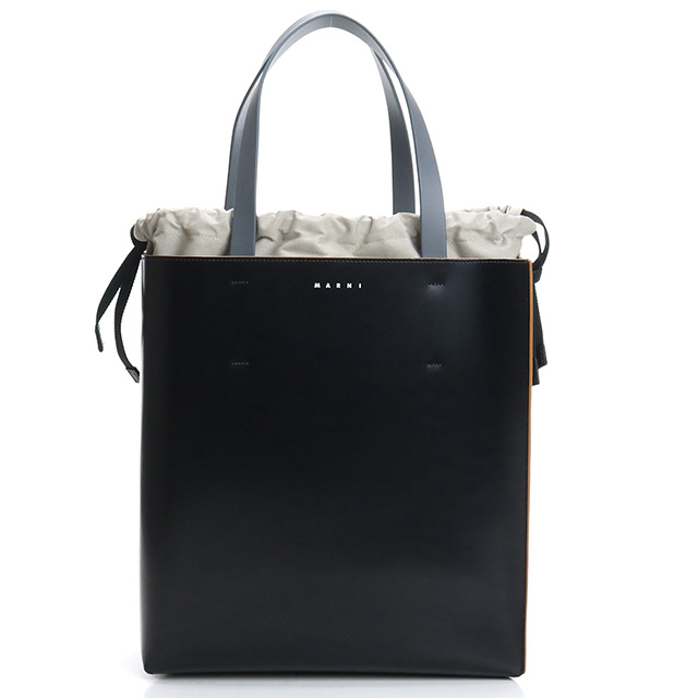マルニ トートバッグ レディース ブランド MARNI レザー イタリア SHMPV02Y02 ブラック マルチカラー バッグ 軽量 手提げ 高級 おしゃれ プレゼント 女性 実用的 かわいい_1