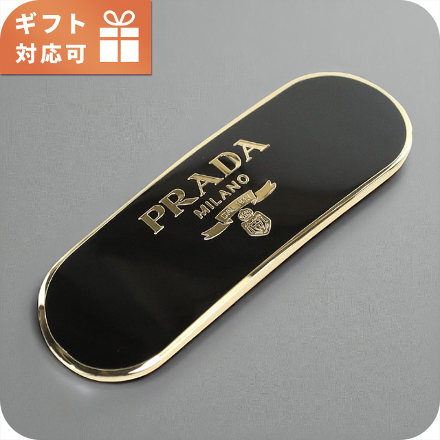 PRADA バレッタ ヘアアクセサリー ココ PRADA バレッタ ラインストーン