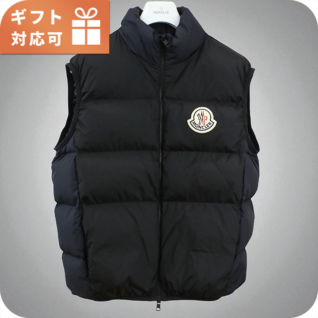 モンクレール ダウンベスト メンズ ブランド MONCLER 1A00077 ブラック ウェア 選べるモデル
