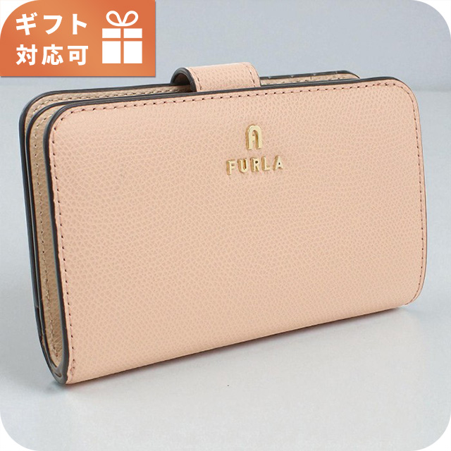 フルラ 二折財布小銭入付き レディース ブランド FURLA FURLA CAMELIA レザー WP00314 ピンク 財布