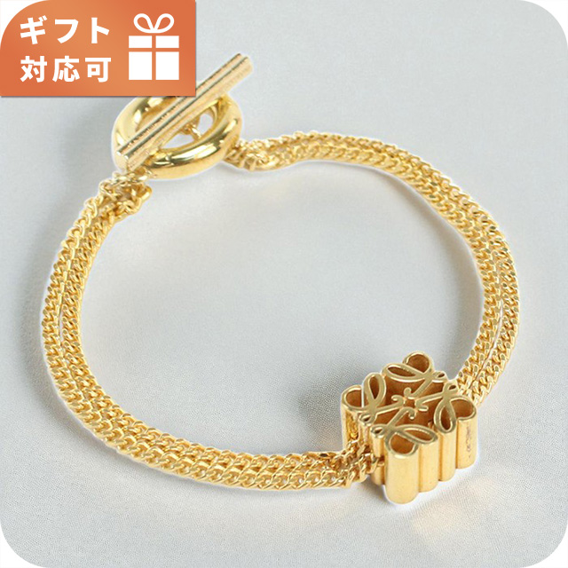 ロエベアナグラムブレスレット 美品⭐︎ロエベ パヴェ