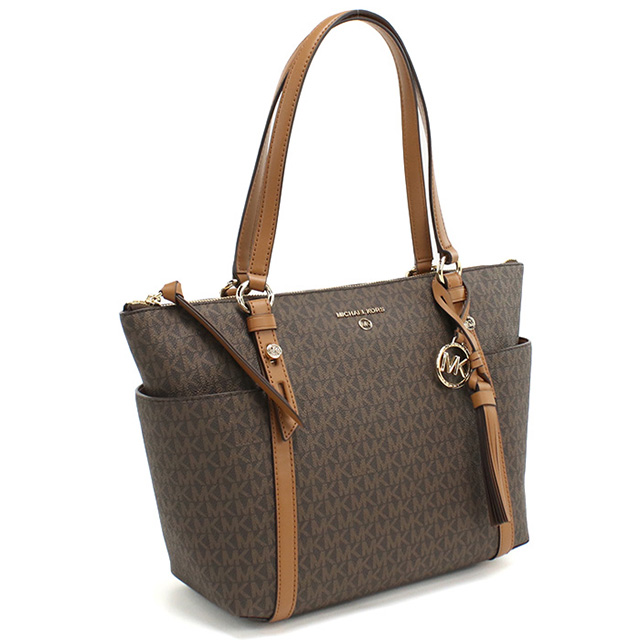 マイケルコース トートバッグ レディース ブランド MICHAEL KORS SULLIVAN 30T0GNXT2B ブラウン バッグ 軽量 手提げ 高級 おしゃれ プレゼント 女性 実用的 かわいい_3
