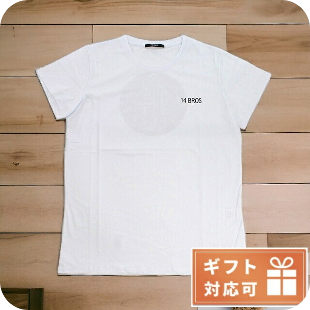 フォーティーンブロ Tシャツ メンズ 14BROS コットン100% イタリア 12679A3062B16 BIANCO ホワイト系 ファッション 選べるモデル
