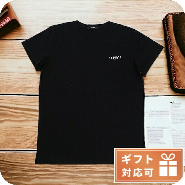 フォーティーンブロ Tシャツ メンズ 14BROS コットン100% イタリア 12679A3062B16 NERO ブラック ファッション 選べるモデル